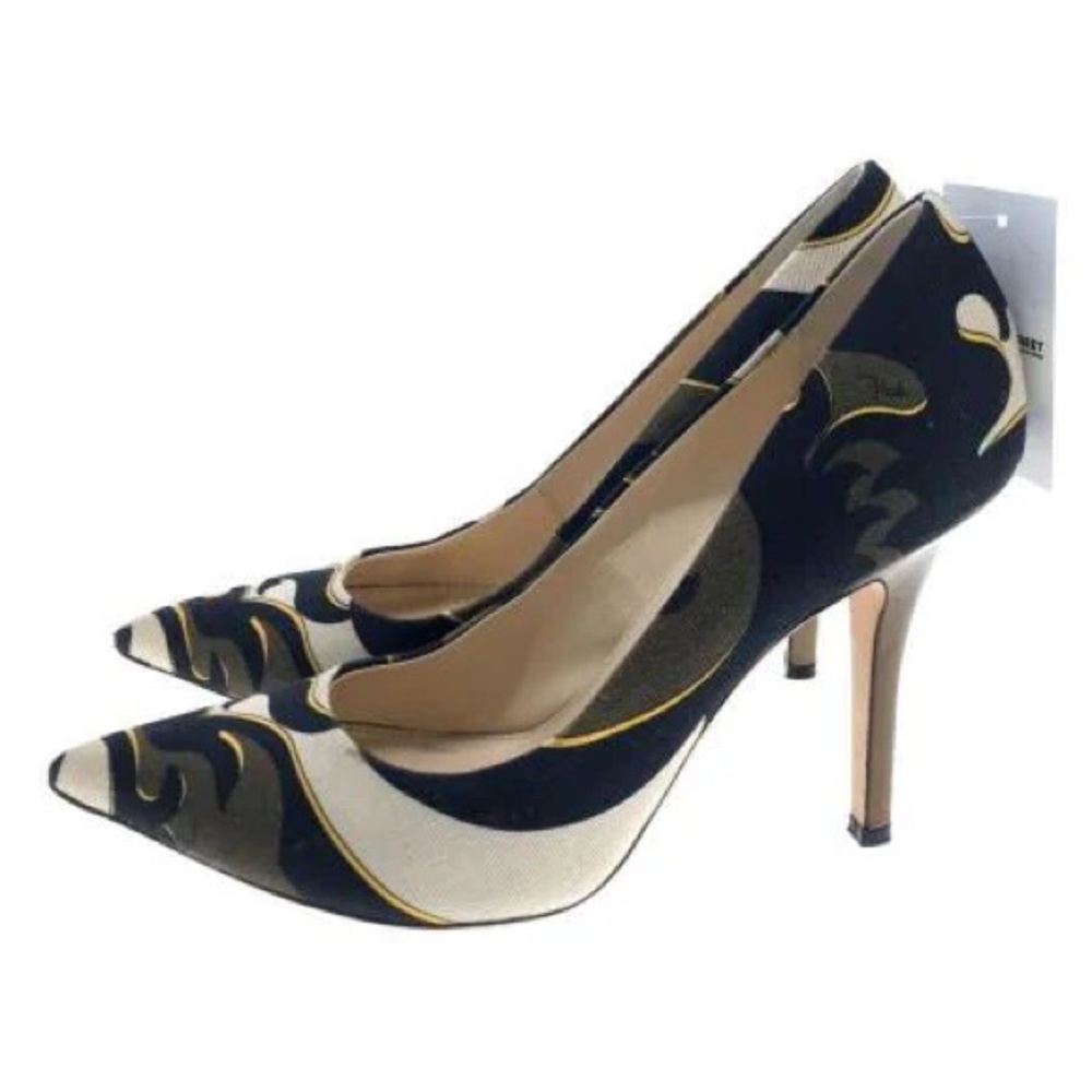 Vintage Emilio Pucci Scarf Print Heels